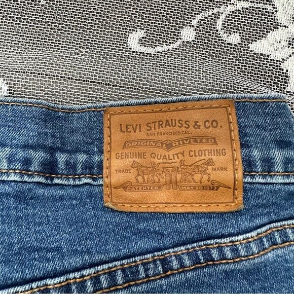 Levi’s Plus Size Wedgie Skinny Jeans with Raw Irregular Hem Sz 20 - Picture 7 of 16